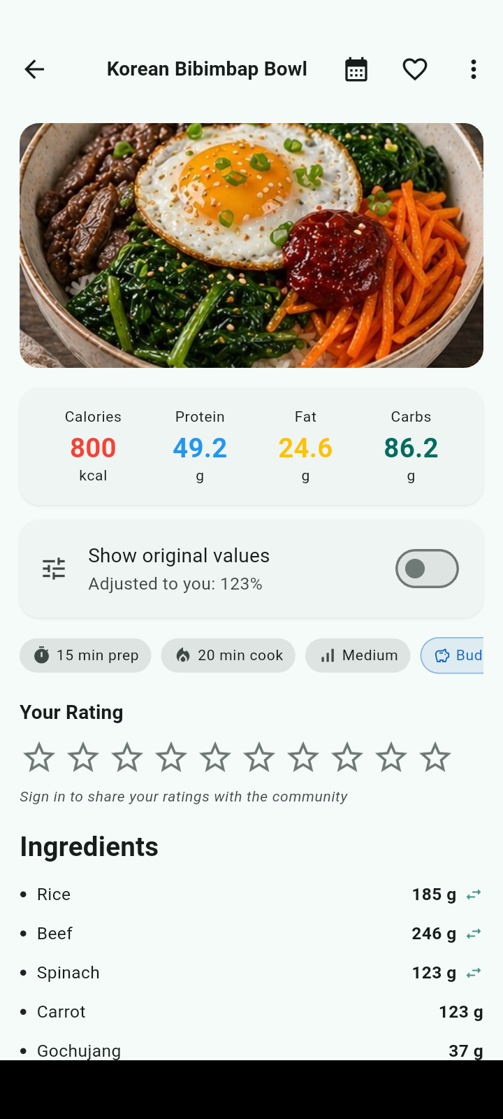 Recipe Detail